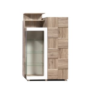 Шкаф с витриной «П Риксос»